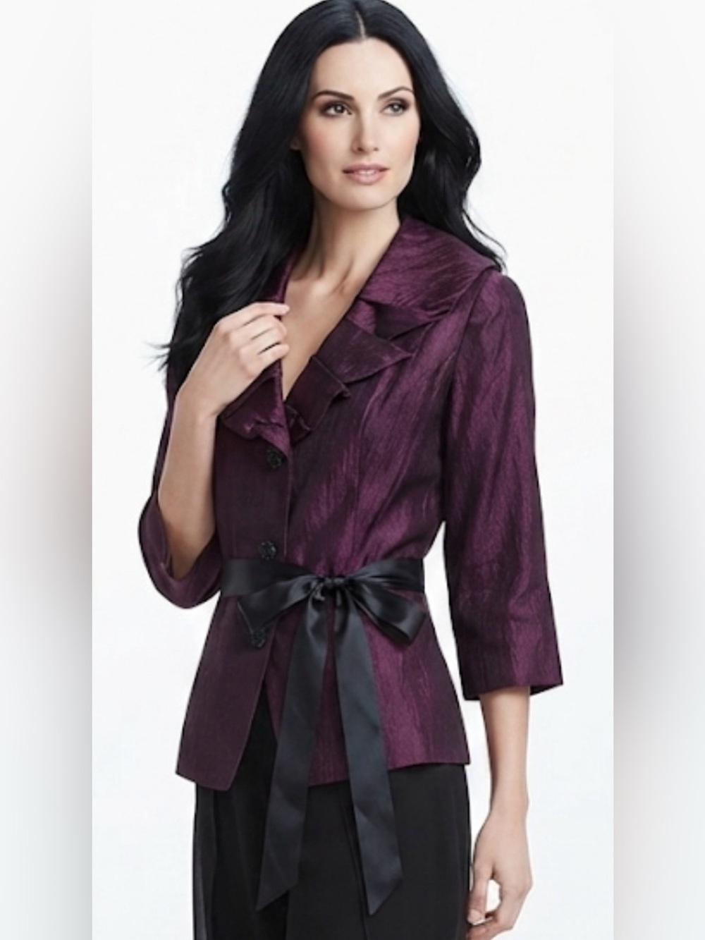 R&M RICHARDS SPECIAL OCCASION BLOUSE JACKET